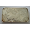 Image 2 : Sunshine Minting Mercury Design One Troy Oz .999 Fine Silver Bar- Incredible Condition