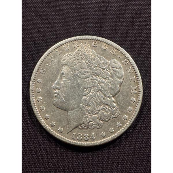1884 United States Morgan Silver Dollar - Mint Condition - Higher Grade