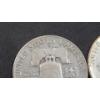 Image 3 : United States 1960-D & 1961 90% Silver Franklin Half Dollars - Face Value: $1.00