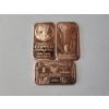 Image 1 : x3 1 AVDP Ounce .999 Fine Copper Bars - Mint Condition