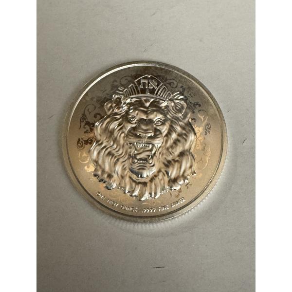 2024 Lion .999 One Troy Ounce Silver Coin - Mint Condition