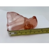 Image 5 : Adorable Degenhart Glass Dog Figurine - Peach Color - ~2.5 inches 