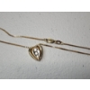 Image 3 : 14K Yellow Gold Heart with Diamonds Pendant Necklace -18" - TW: 5.7g