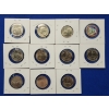 Image 8 : x11 Colorized Statehood Quarters Including Elvis Presley, Flowers, Lighthouses FV: $2.75