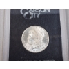 Image 3 : 1884 Carson City Uncirculated Morgan Silver Dollar in Display