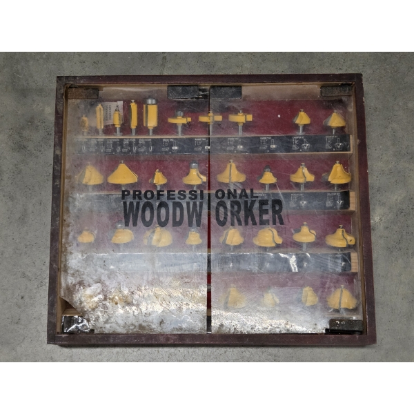 Professional Woodworker 35 Piece Router Bit Set