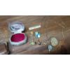 Image 15 : Large Lot Of Coins, Costume Pins, Cuff Links & Necklace, Coin Wallets & Trinket Box FV: $80.19