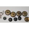 Image 6 : Vintage World War I Era Military Uniform Buttons, Antique Community Charity Pinback Button & More