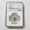 Image 1 : NGC MS70 Undated GOLD Egyptian Scarab Private Issue 1/1000th ozt .9999 Fine Gold 