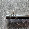 Image 6 : B & M BW3 10 Ft Black Widow Telescopic Pole 3 Sections W/ Crappie Reel - Good Condition! 