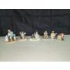 Image 1 : Lot of 6 Emmet Kelly Clown Porcelain Figurines - The Circus Collection