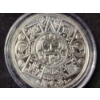 Image 4 : 1 Oz .999 Fine Silver Aztec Eagle Warrior Round in Capsule 
