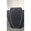 Image 1 : Very Long .925 Sterling Silver Necklace - Weight: 21.7g