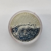 Image 3 : 1980 Canada Silver Dollar - Arctic Territories/Polar Bear Commemorative - 50% Silver ASW: 0.375 troy