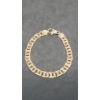 Image 2 : 14K Gold Women's Anchor Chain Style Bracelet - 31g