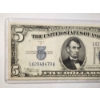Image 2 : EXCELLENT 1934C $5 Blue Seal Silver Certificate ~ HIGHER GRADE NOTE!