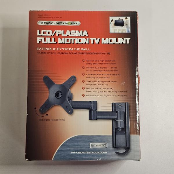 Ready Set Mount TV Wall Mount Bracket for 13-30" Flatscreen Televisions - NEW IN BOX!!!