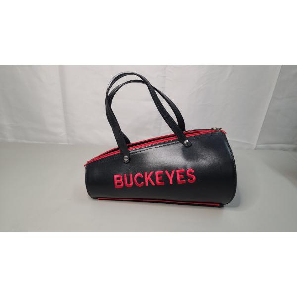 Brand New Ohio State Buckeyes Cheerleader Megaphone Shaped Pleather Bag