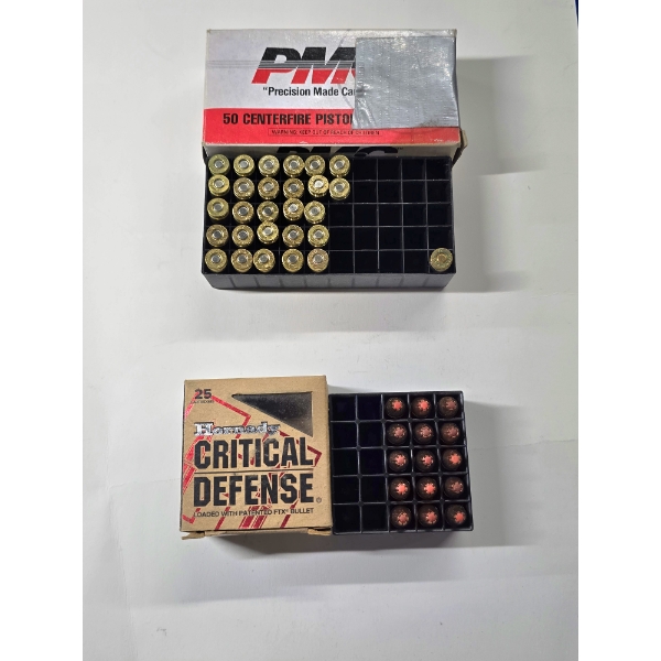 9mm LUGER 115 gr Ammo - PMC & Hornady Critical Defense