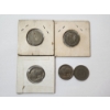 Image 6 : Five Assorted U.S. Nickels: 1905, 1910 & 1911 "V" / 1930 & Unknown Year Buffalo Nickels 