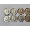 Image 2 : x10 1964 90% Silver Kennedy Half Dollars Face Value $5.00