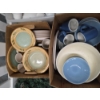 Image 2 : Vintage Christmas Decor, China Dish Set, Stoneware Dish Sets, And 2 19'' Wreaths -No Shipping!