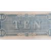 Image 10 : PMG 1864 $10 T-68 Confederate States Of America Note 63 Choice Uncirculated 