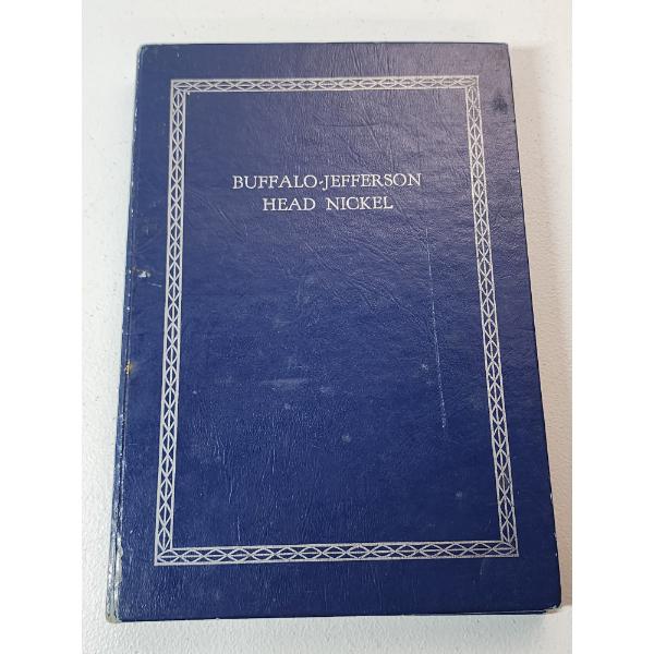 Buffalo & Jefferson Nickel Collection Book - Including 53 Jefferson / 23 Buffalo; Total FV: $3.80