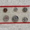 Image 1 : 1963 United States Mint Uncirculated Coin Set ft. 90% Silver Half-Dollar, Quarter, and Dime