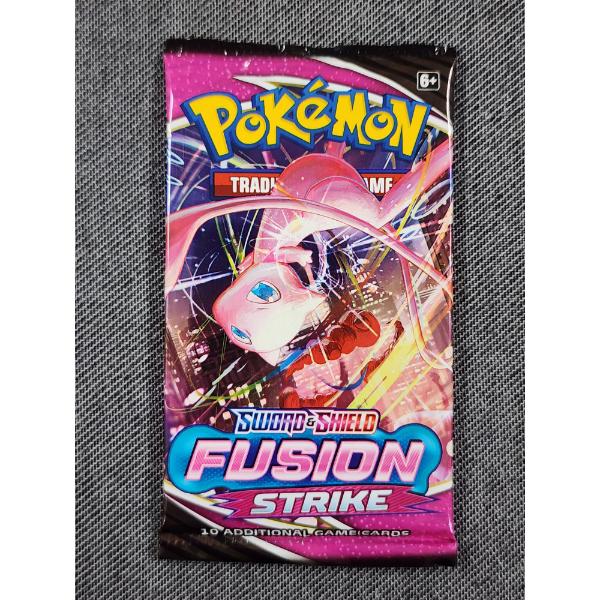 SEALED Pokemon Sword & Shield Fusion Strike 10 Card Booster Pack