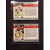 Image 4 : 1990 - Joe Montana & Jerry Rice Super Bowl Football Cards - Mint Condition