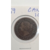 Image 2 : 1859 Canadian Bronze Large Cent