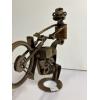 Image 1 : Vintage Handmade Metal Arts & Bolts Motorcycle Rider