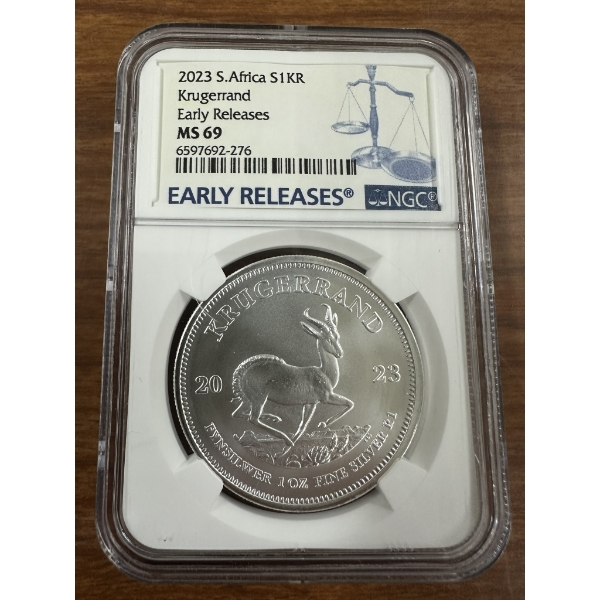 NGC MS69 2023 South Africa Krugerrand - Early Releases