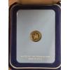 Image 5 : 1981 Belize 50 Dollars .500 Gold Proof Coin From The Franklin Mint With COA