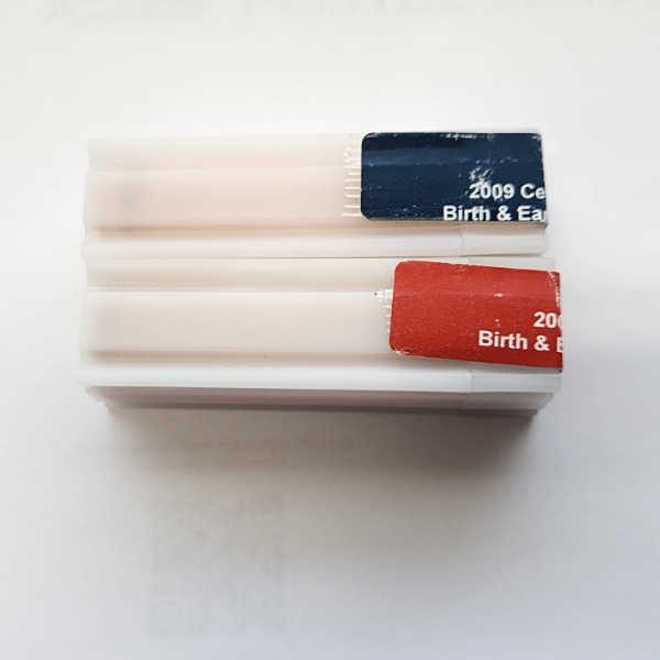 Two Tubes of 2009 Lincoln Cents: 2009-P&D Birth & Early Childhood Kentucky