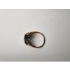 Image 3 : Stunning 14K Gold Ring with Blue Stones Size 10 TW: 4.5g