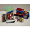 Image 1 : Large Assortment of Vintage Lego's & Blocks - Totes & Tubs Included!