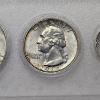 Image 4 : 1960 United States Proof Coin Set - Quarter, Dime and Half-Dollar: 90% Silver