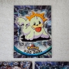 Image 3 : Three Assorted Vintage Topps Pokemon Trading Cards ~ Seel, Onix & Seadra