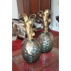 Image 1 : Home Decor - Metal Pineapples App 12" Tall