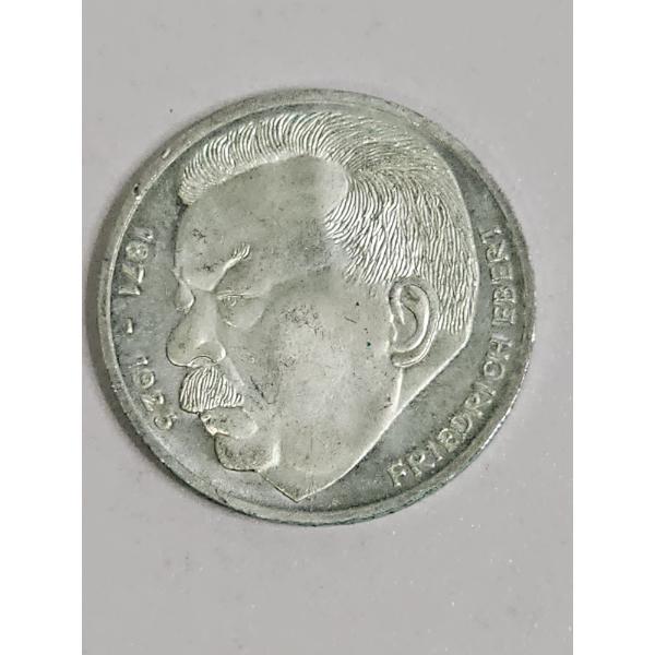 1975 West Germany 5 Deutsche Mark Silver Coin