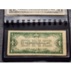 Image 3 : Incredible Currency Album Filled W/ $1 & $5 Silver Certificates inc. Star Notes, Red Seals & More!