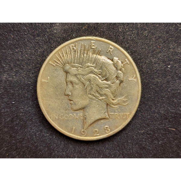 1923 Silver Peace Dollar 