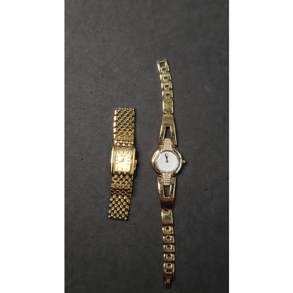 Women's Whittnauer Swiss Crystal Sapphire Wrist Watch & ESQ Movado Quartz Wrist Watch