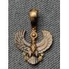 Image 4 : Stunning 10K Gold Diamond Eagle Pendant - 7.4 Grams - Marked 10K Gold 