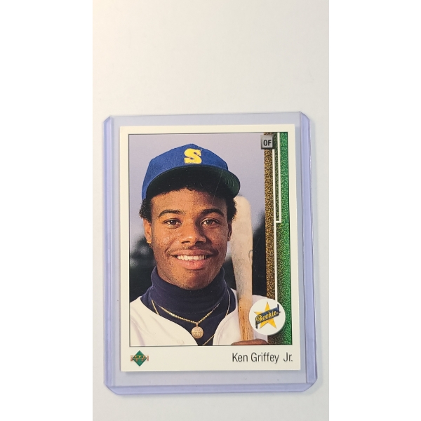 1989 Upper Deck Ken Griffey Jr. #1 Star Rookie Baseball Card