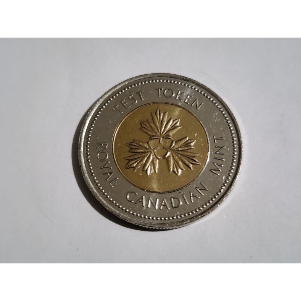 Royal Canadian Mint Test Token In NEAR MINT Condition! 