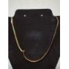 Image 1 : 14K Yellow Gold Herringbone ~24" Necklace TW: 8.9g