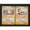 Image 1 : Two Delta Species Vintage 2006 Pokemon Trading Cards - Elekid & Electabuzz
